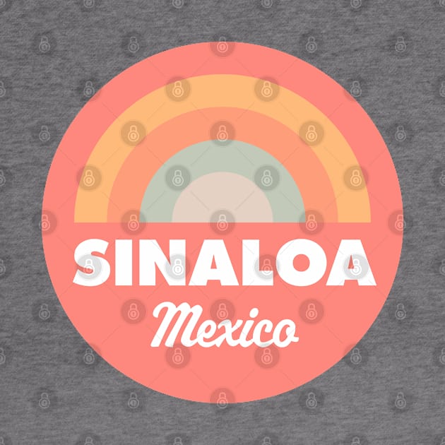 Sinaloa Retro Orange Rainbow by modeoftravel